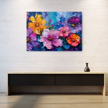 Flower Abstract Art Painting